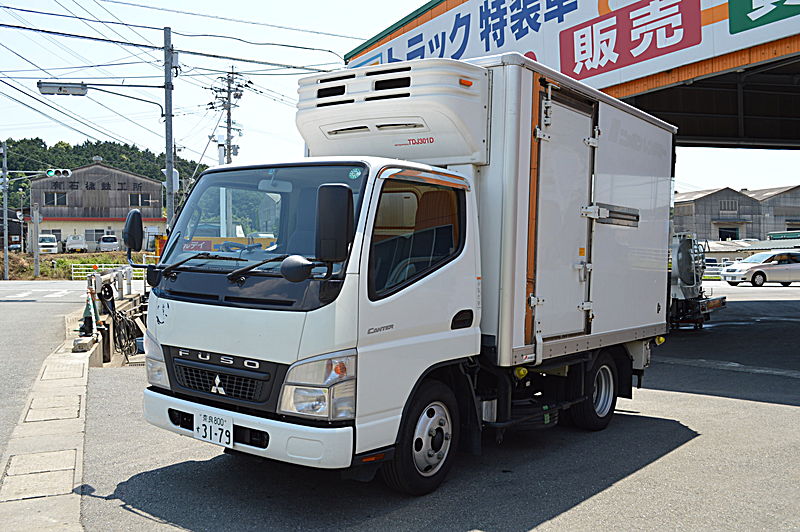 三菱 キャンター 2t 冷蔵冷凍車 中古トラック情報 朝日自動車株式会社