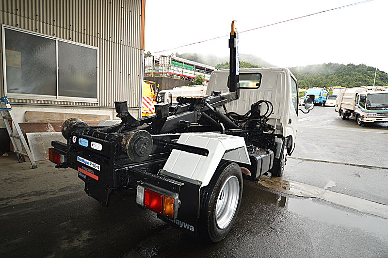 日野 デュトロ3t脱着装置付コンテナ専用車(ホワイト) | 中古トラック
