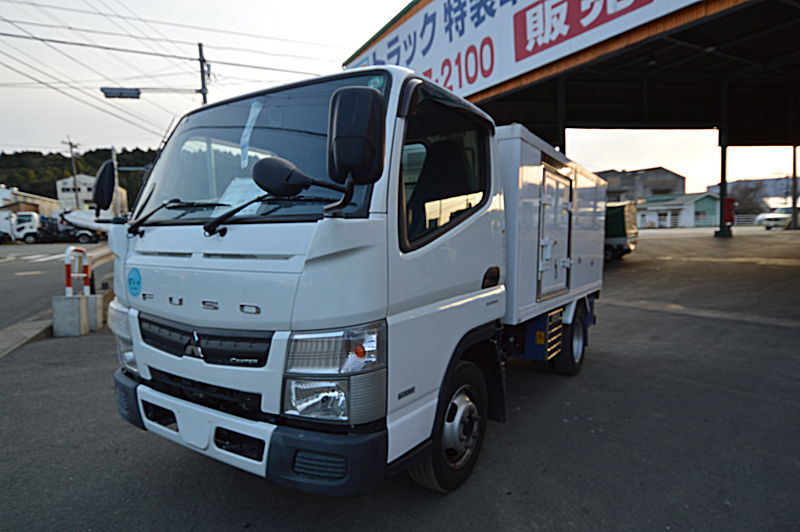 三菱 キャンター1 5t冷蔵冷凍車 ホワイト 中古トラック情報 朝日自動車株式会社