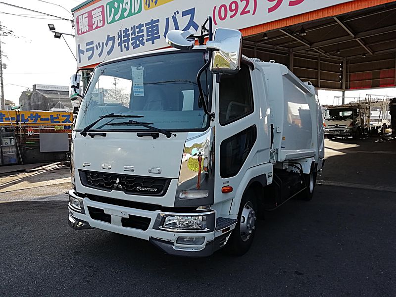 三菱 ファイター4tプレス式8 6立米パッカー車gpx 中古トラック情報 朝日自動車株式会社